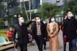 成都中医药大学副校长黎胜红一行莅临内江市中医医院慰问医务人员